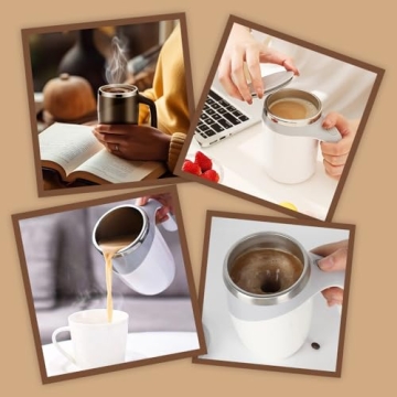 Rechargeable Automatic Self-Stirring Coffee Mug