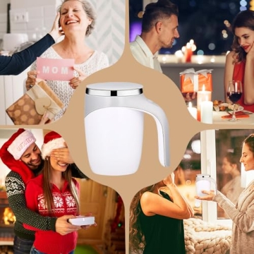 Rechargeable Automatic Self-Stirring Coffee Mug