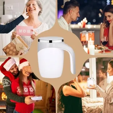 Rechargeable Automatic Self-Stirring Coffee Mug