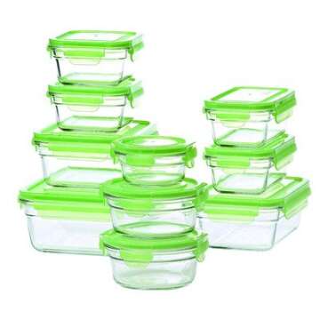 Glasslock 20-Piece Storage Container Set