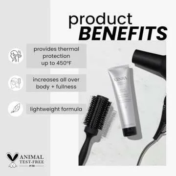 Kenra Perfect Blowout 5 | Light Hold Styling Crème | Provides Thermal Protection | Increases All Ov...