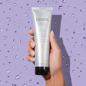 Kenra Perfect Blowout 5 | Light Hold Styling Crème | Provides Thermal Protection | Increases All Over Body & Fullness | Lightweight Formula | All Hair Types | 5 fl. Oz