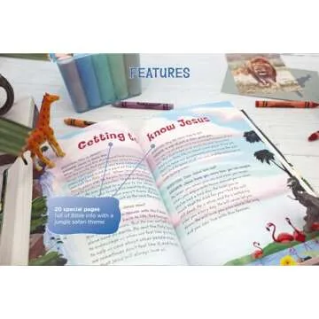 NKJV, Adventure Bible, Leathersoft, Blue, Full Color