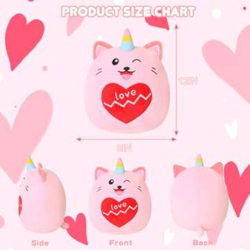 Buy Finebee Cat Plush | Soft Unicorn Cat Stuffed Toy