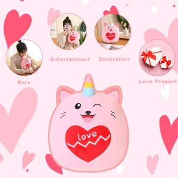 Buy Finebee Cat Plush | Soft Unicorn Cat Stuffed Toy