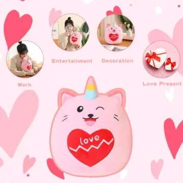 Buy Finebee Cat Plush | Soft Unicorn Cat Stuffed Toy