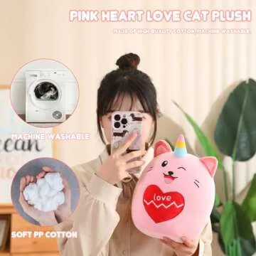 Buy Finebee Cat Plush | Soft Unicorn Cat Stuffed Toy