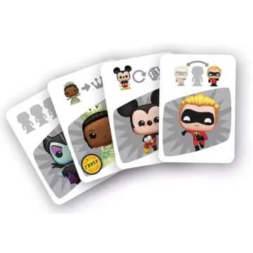 Funko Games Bitty Pop! Chase Game Disney | Easy to Learn, Fast-Paced Gameplay Features Disney Bitty Pop! Figures | 2-4 Players, Ages 6+