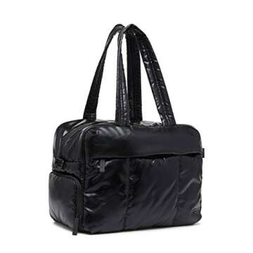 CALPAK Luka Duffel Bag Metallic Black