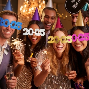 Vibrant 2025 Graduation Glasses for Celebrations