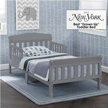 Delta Children Canton Toddler Bed - Safe and Stylish