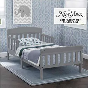 Delta Children Canton Toddler Bed - Safe and Stylish