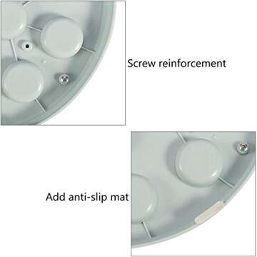 FUYM Dog Puzzle Slow Feeder Toy,Puppy Treat Dispenser Slow Feeder Bowl Dog Toy,Dog Brain Games Feeder with Non-Slip, Improve IQ Puzzle Bowl for Puppy (Pink)