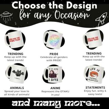 LookHUMAN Halloween Is Meowgical Mug 15oz Ceramic Coffee