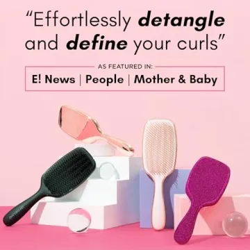 Lily England Detangling Curly Hair Brush for Easy Styling