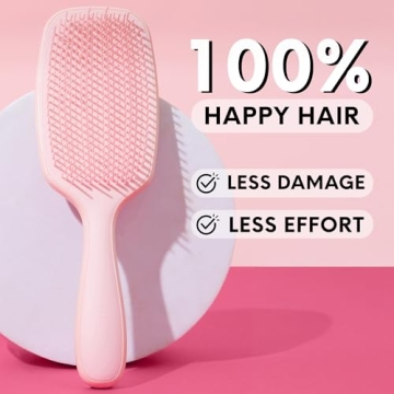 Lily England Detangling Curly Hair Brush for Easy Styling