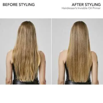 Bumble and bumble. Hairdresser's Invisible Oil Heat/UV Protection Leave-In Conditioner Hair Primer | Hydrating, Anti Frizz, Color Safe | Straight, Coily | With Argan Oil + Coconut Oil, 2 Fl Oz