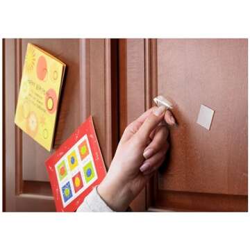 Scotch Restickable Squares 0.5" 72 Count for Easy Mounting