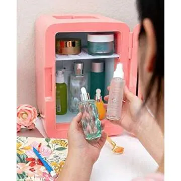 FACETORY Portable Beauty Fridge Everyday Bundle Set - Everyday Mask (Set of 8) and Portable Beauty Fridge