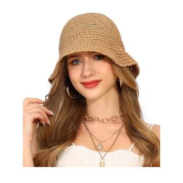 Stylish Rulala Women's Sun Hat for Beach & Travel