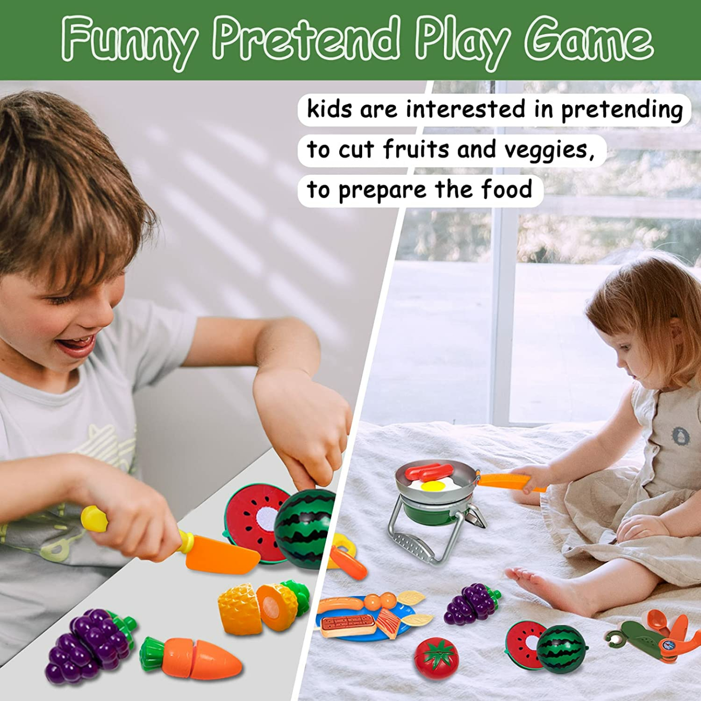 Kids Camping Tent Set with Lantern & Accessories