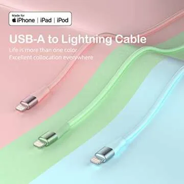iPhone Charger [Apple MFi Certified] 3Pack 10FT Lightning Cable Fast Charging iPhone Charger Cord Co...