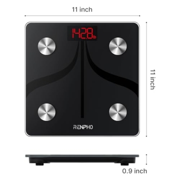 RENPHO Smart Scale with Bluetooth and Body Composition Tracker