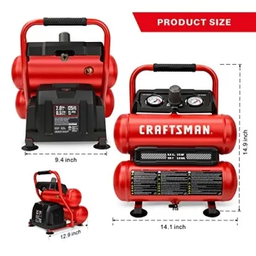 CRAFTSMAN Portable Air Compressor 2 Gallon 125 PSI