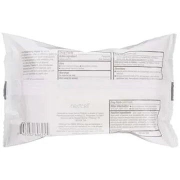 SUZANOBAGIMD On the Go Cleansing Wipes for Oily or Acne Prone Skin, 25 count