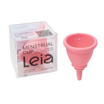 LEIA Menstrual Cup for Comfort and Low Cervix