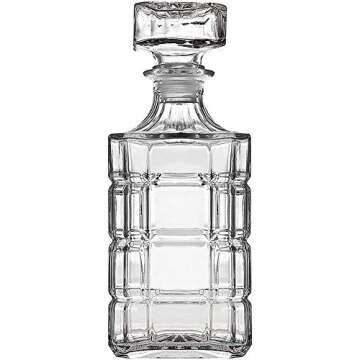 Elegant Whiskey Decanter Set for Spirits and Liquor