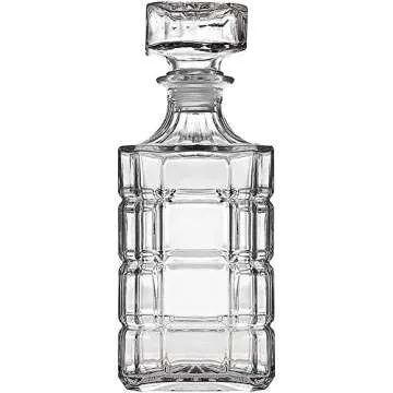 Elegant Whiskey Decanter Set for Spirits and Liquor