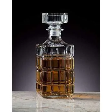 Elegant Whiskey Decanter Set for Spirits and Liquor