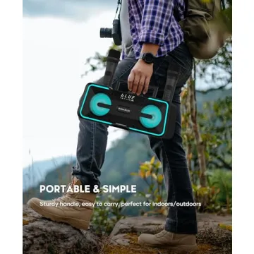 BIGASUO Karaoke Machine with 2 Wireless Microphones