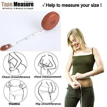 Elegant Retractable Measuring Tape for Sewing & Crafting