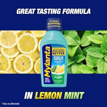 Mylanta Liquid Antacid for Heartburn Relief 12 oz
