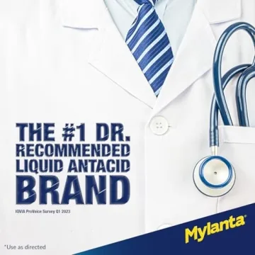 Mylanta Liquid Antacid for Heartburn Relief 12 oz