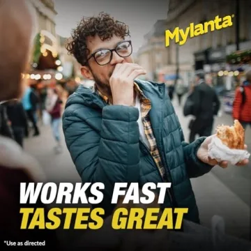 Mylanta Liquid Antacid for Heartburn Relief 12 oz