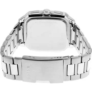 Fossil Men's Quartz Inscription Stainless Steel Watch