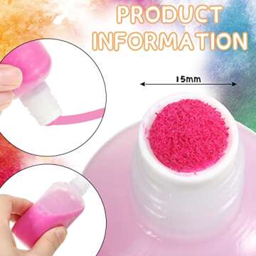 24 Pack Refillable Paint Dauber Bottles for Kids Art