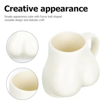 Funny Butt Shaped Mug Perfect for Gag Gifts