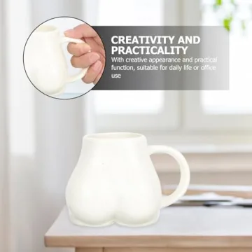 Funny Butt Shaped Mug Perfect for Gag Gifts
