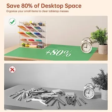 BEYGORM Acrylic Vertical Marker Organizer - Space Saver