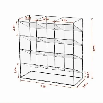 BEYGORM Acrylic Vertical Marker Organizer - Space Saver
