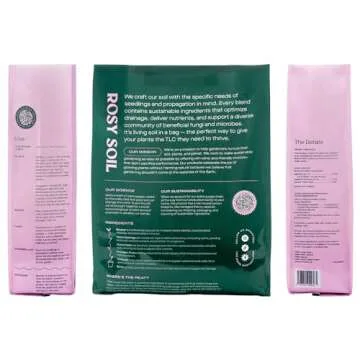 Seedling Seed Starter Soil Mix - Peat-Free Organic Potting Mix for Seeds, Cuttings, Microgreens - En...