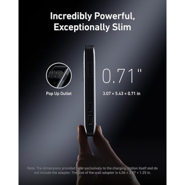 Anker 240W 8-in-1 USB C Power Strip with Detachable Cord