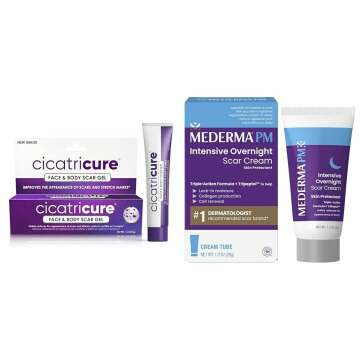 Cicatricure & Mederma Scar Treatment Bundle 1 oz
