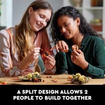 LEGO Icons Dried Flower Centerpiece Set for Adults