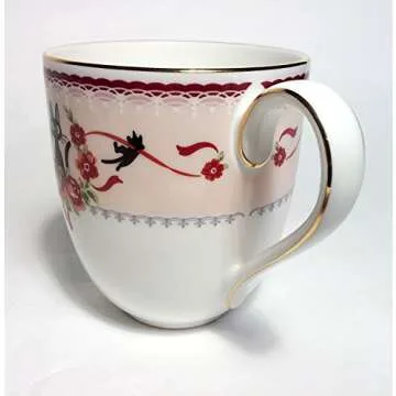 Noritake Kiki's Delivery Service Jiji Mugcup Pink Studio Ghibli MJ58186/H-612L