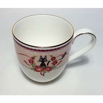 Noritake Kiki's Delivery Service Jiji Mugcup Pink Studio Ghibli MJ58186/H-612L